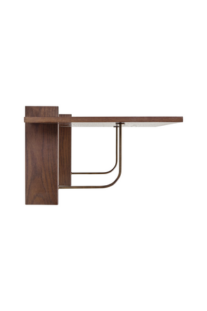   Solid Oak Wall-Hung Desk | Oroa.com