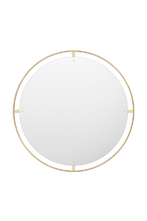   Round Brass Mirror L | Oroa.com