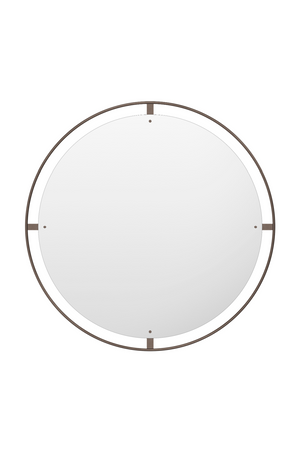   Round Brass Mirror L | Oroa.com