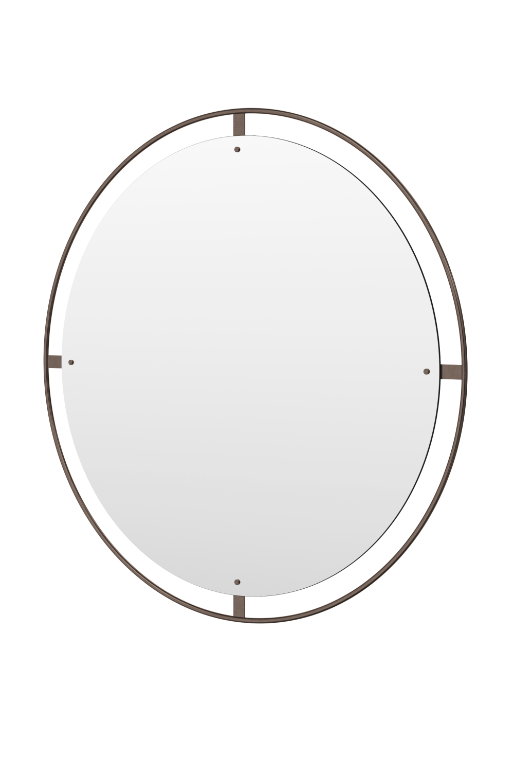   Round Brass Mirror L | Oroa.com