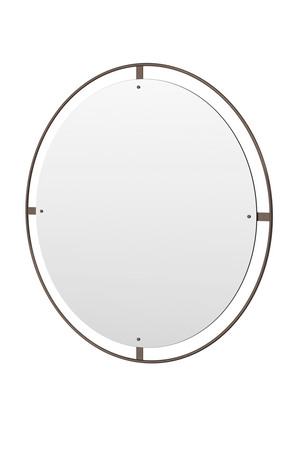   Round Brass Mirror L | Oroa.com