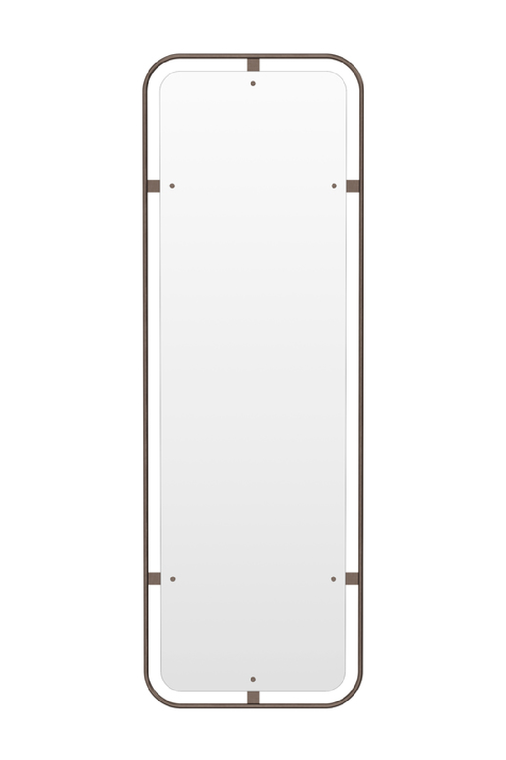   Rectangular Brass Mirror | Oroa.com