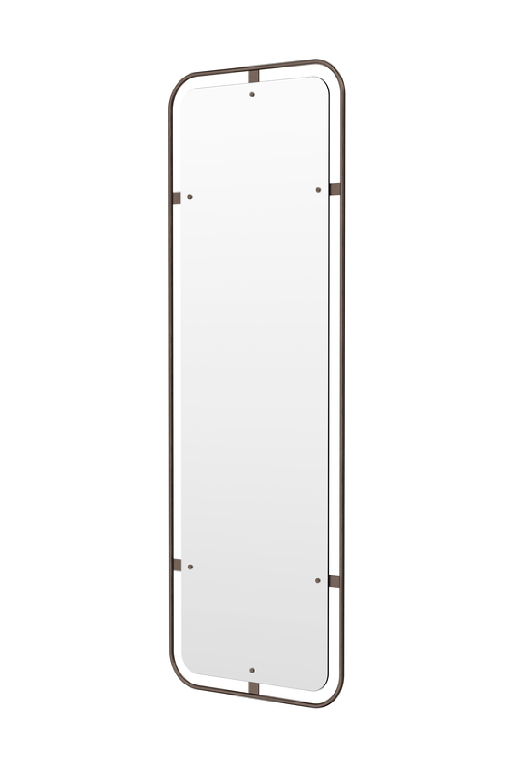   Rectangular Brass Mirror | Oroa.com