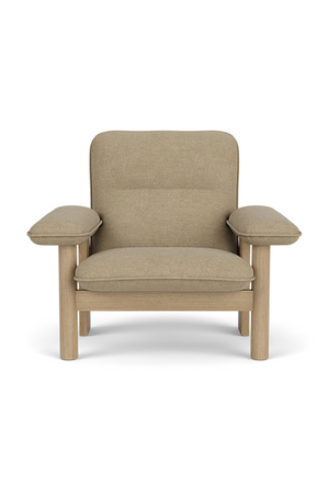   Upholstered Textile Lounge Chair | Oroa.com