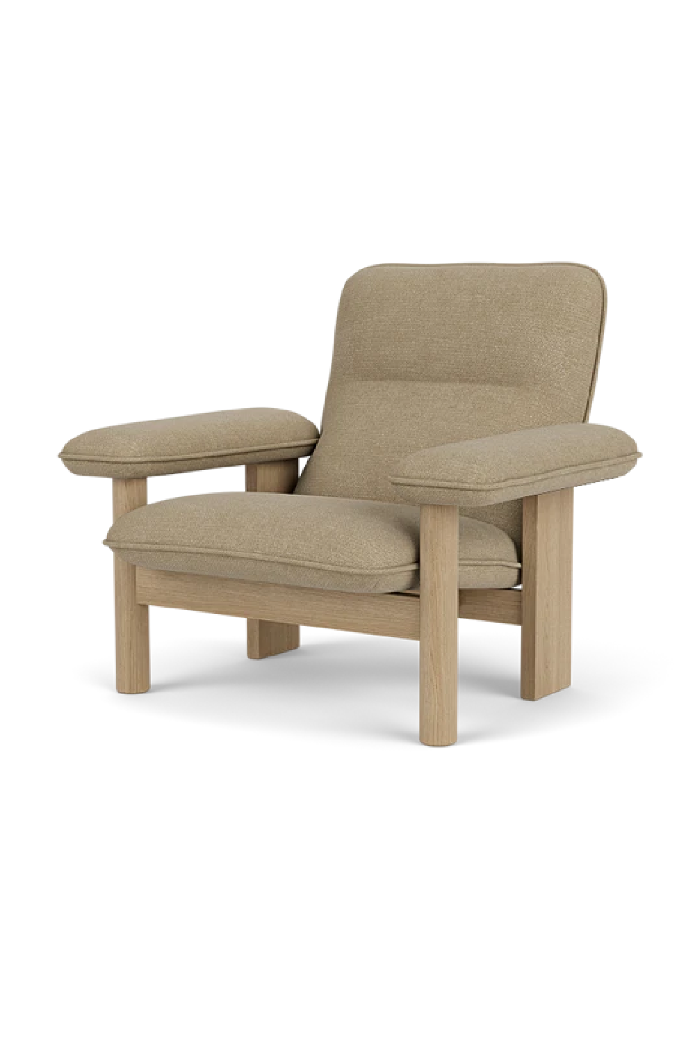   Upholstered Textile Lounge Chair | Oroa.com