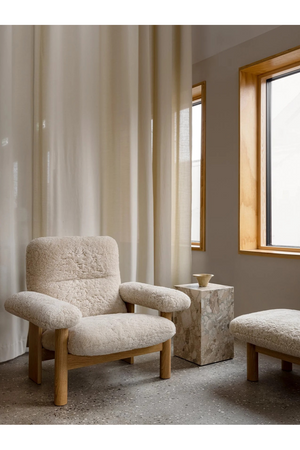   Sheepskin Lounge Chair | Oroa.com