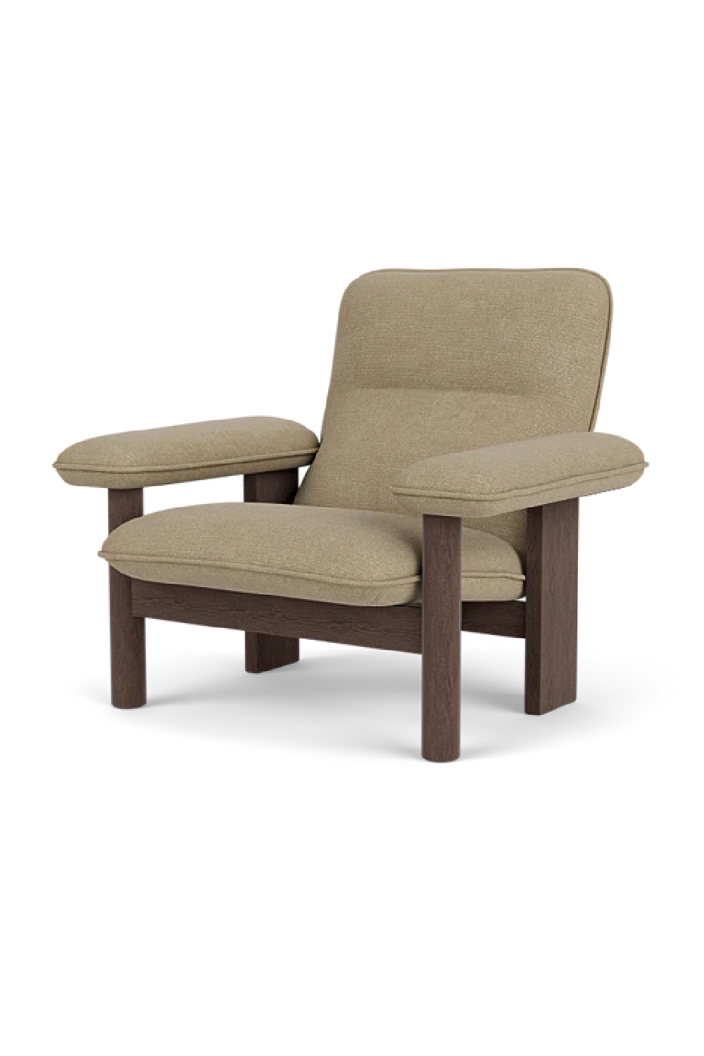   Upholstered Textile Lounge Chair | Oroa.com