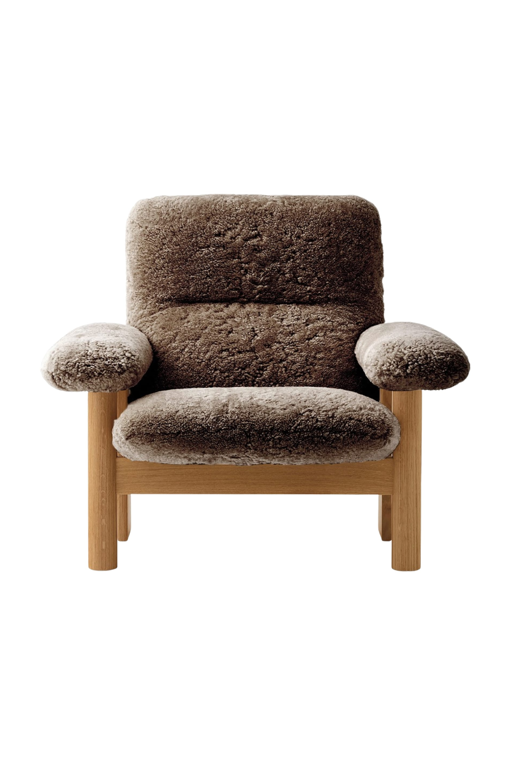   Sheepskin Lounge Chair | Oroa.com