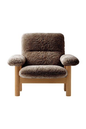   Sheepskin Lounge Chair | Oroa.com