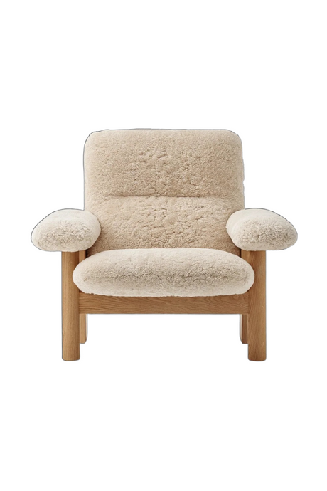   Sheepskin Lounge Chair | Oroa.com