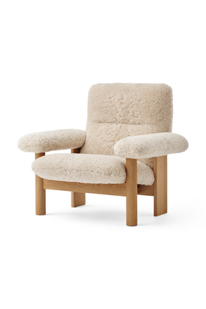   Sheepskin Lounge Chair | Oroa.com