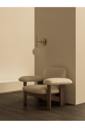   Upholstered Lounge Armchair | Oroa.com