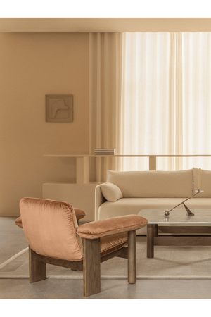   Upholstered Lounge Armchair | Oroa.com