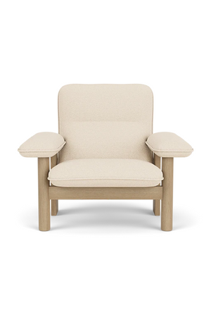   Upholstered Textile Lounge Chair | Oroa.com