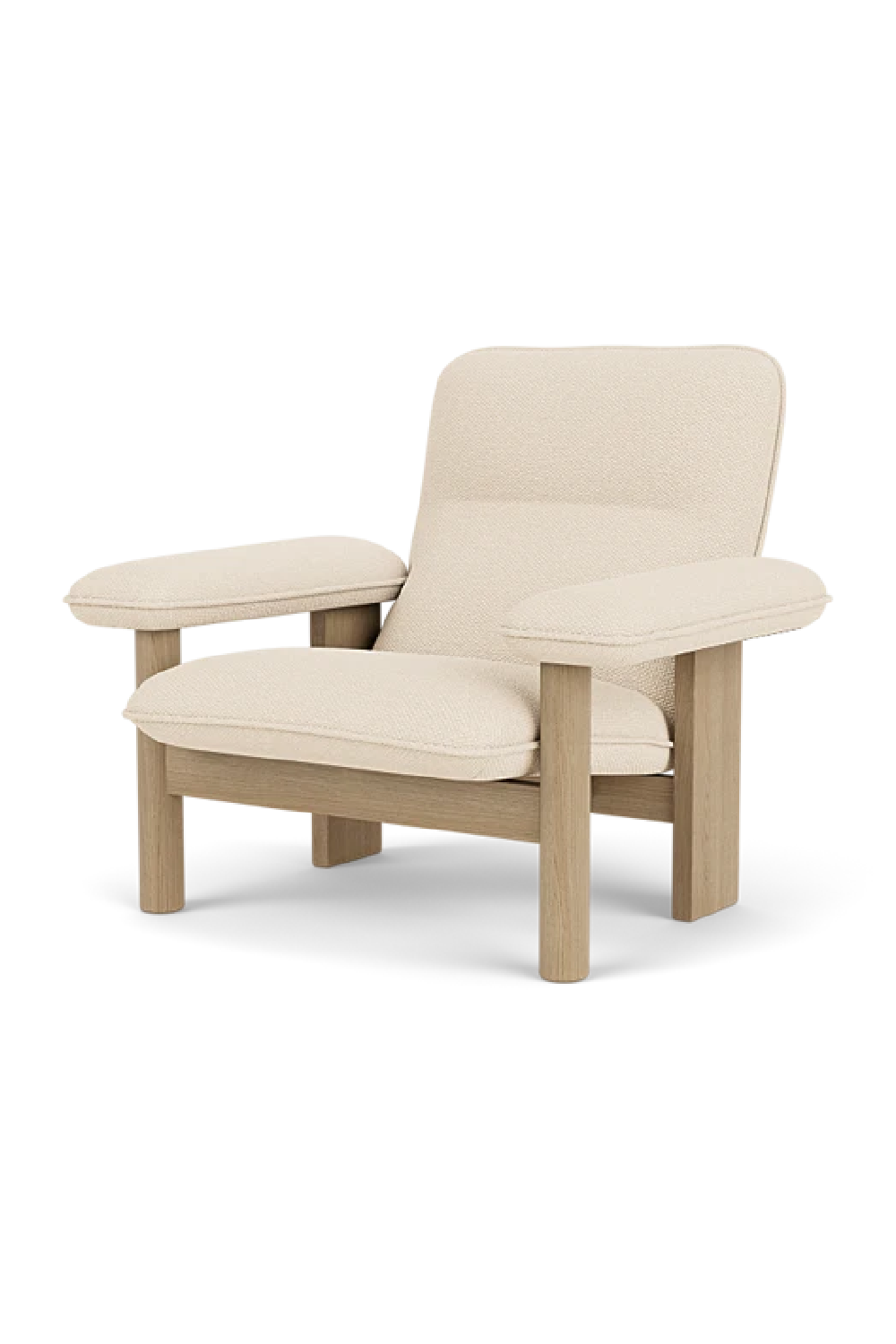   Upholstered Textile Lounge Chair | Oroa.com