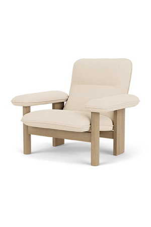   Upholstered Textile Lounge Chair | Oroa.com