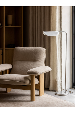   Upholstered Textile Lounge Chair | Oroa.com