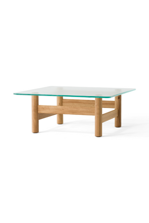   Tempered Glass Lounge Table | Oroa.com