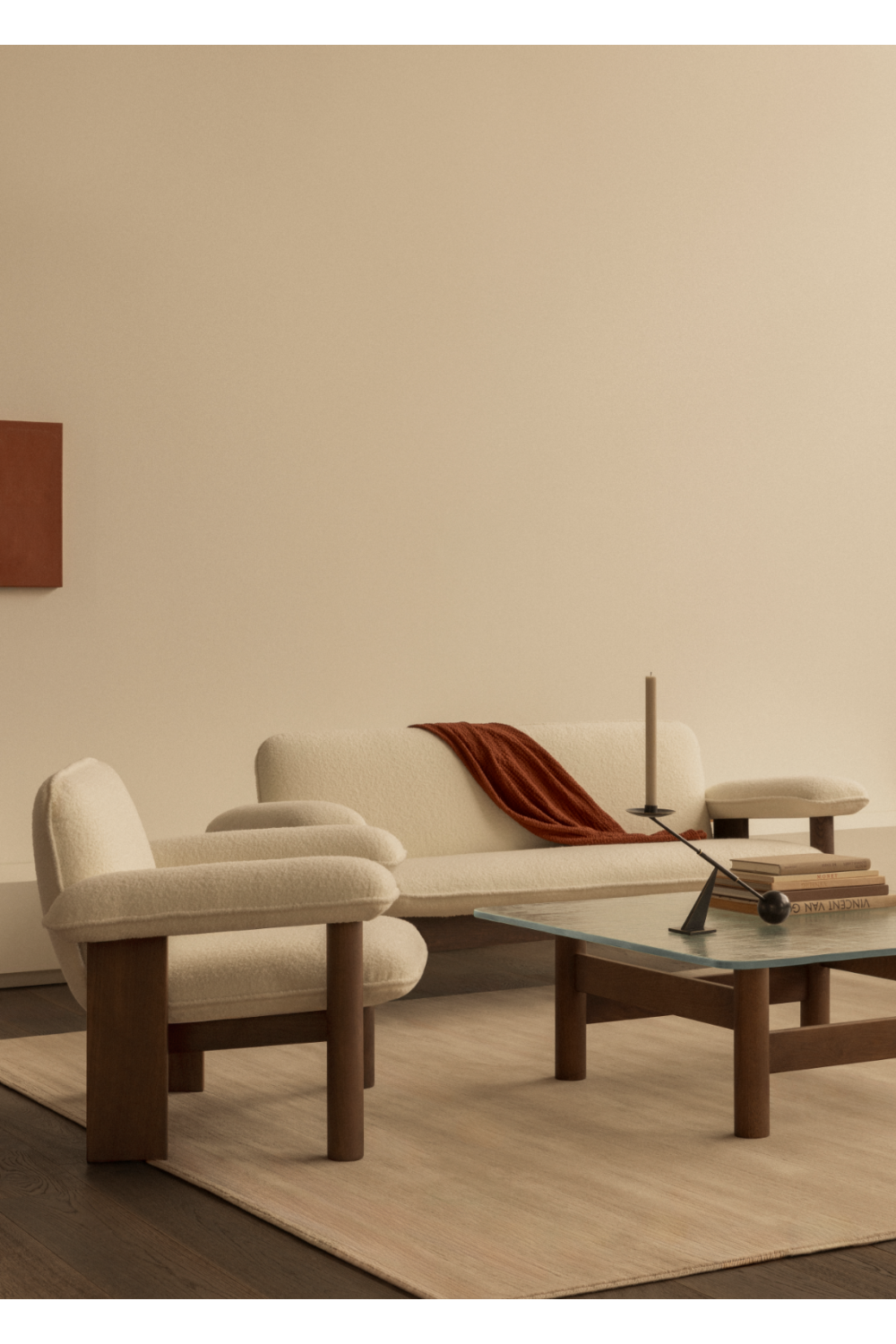   Tempered Glass Lounge Table | Oroa.com