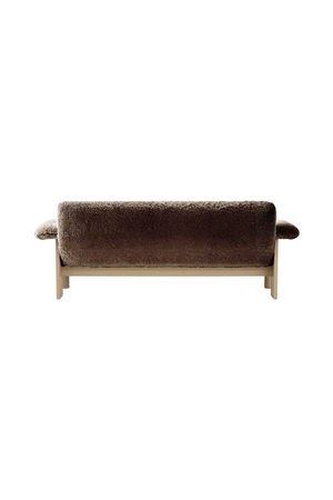   Oak Framed Sheepskin Sofa | Oroa.com