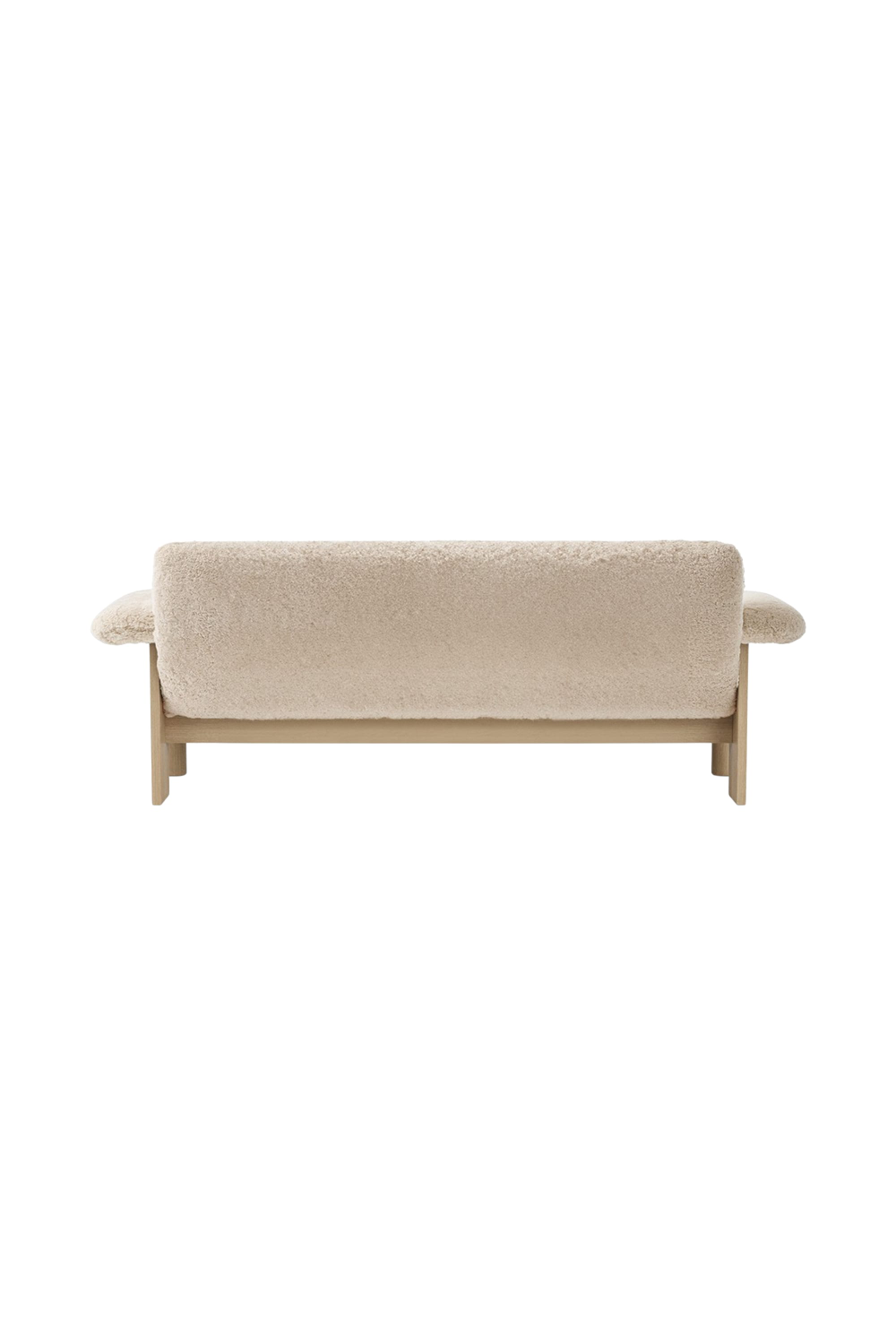   Oak Framed Sheepskin Sofa | Oroa.com
