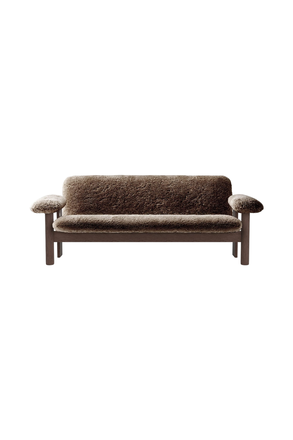   Oak Framed Sheepskin Sofa | Oroa.com