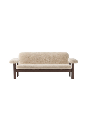   Oak Framed Sheepskin Sofa | Oroa.com