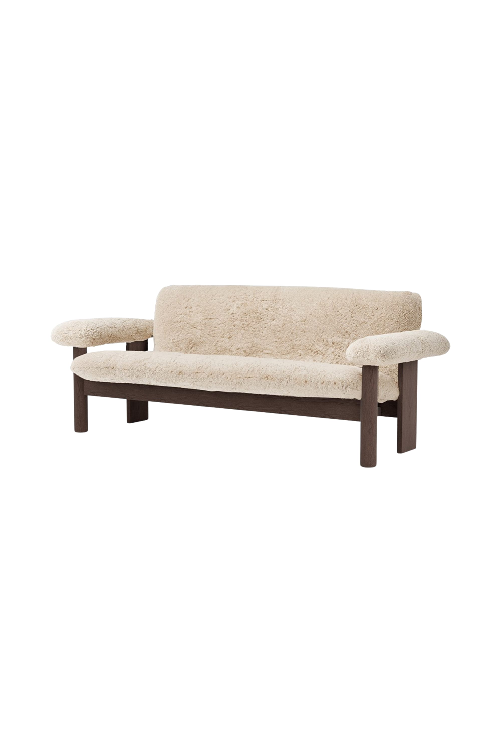  Oak Framed Sheepskin Sofa | Oroa.com