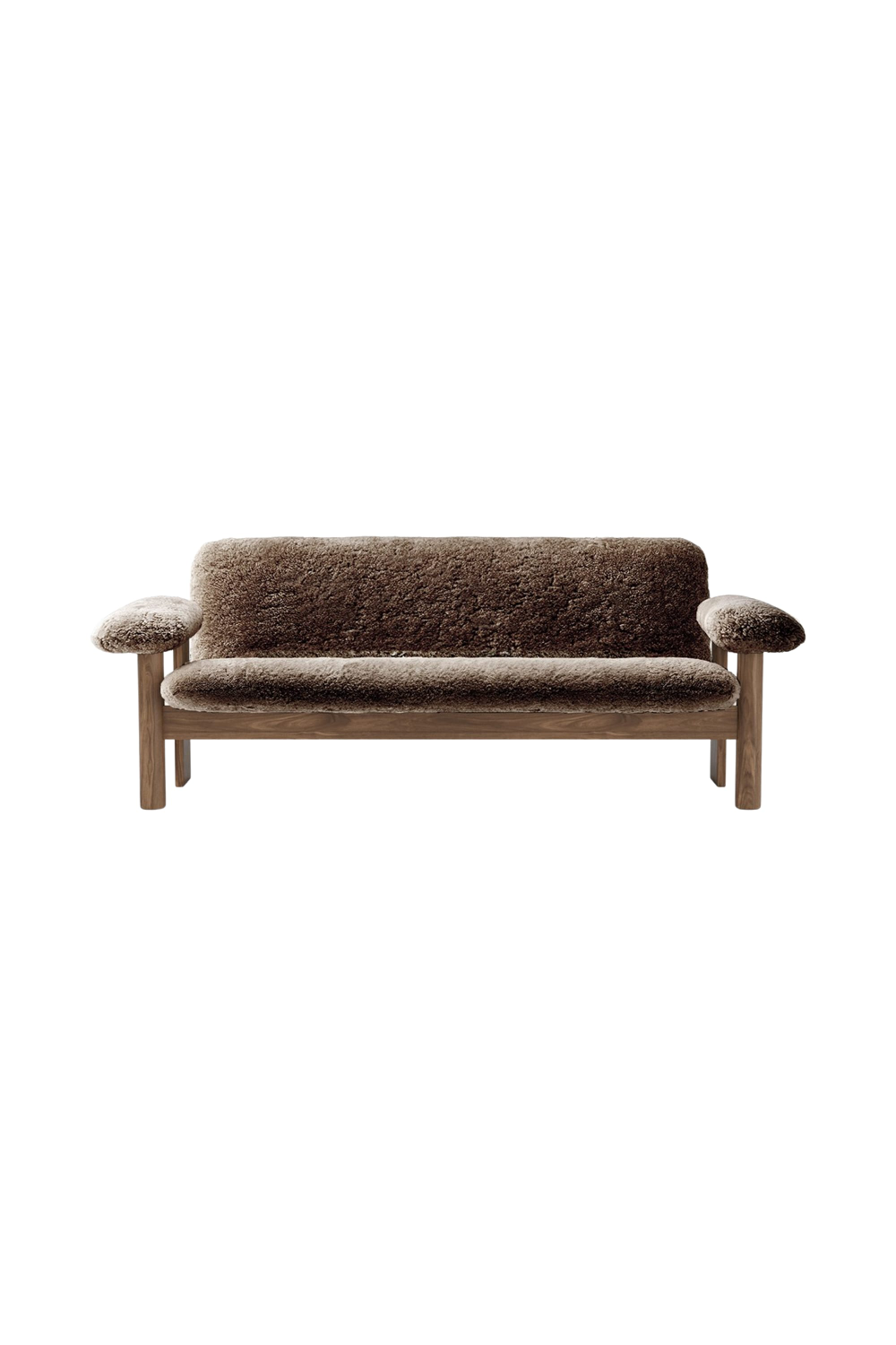   Oak Framed Sheepskin Sofa | Oroa.com