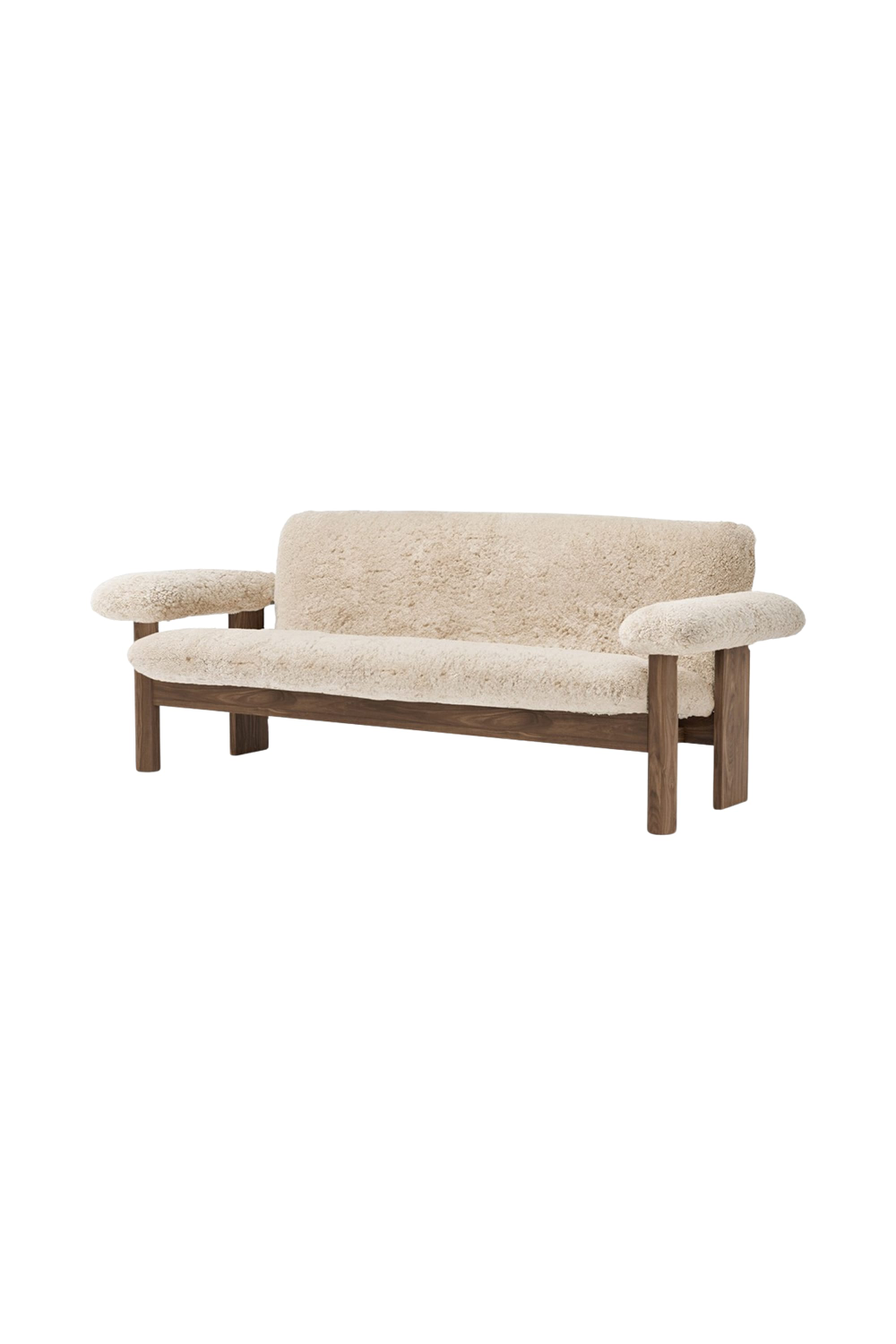   Oak Framed Sheepskin Sofa | Oroa.com