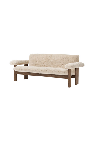   Oak Framed Sheepskin Sofa | Oroa.com