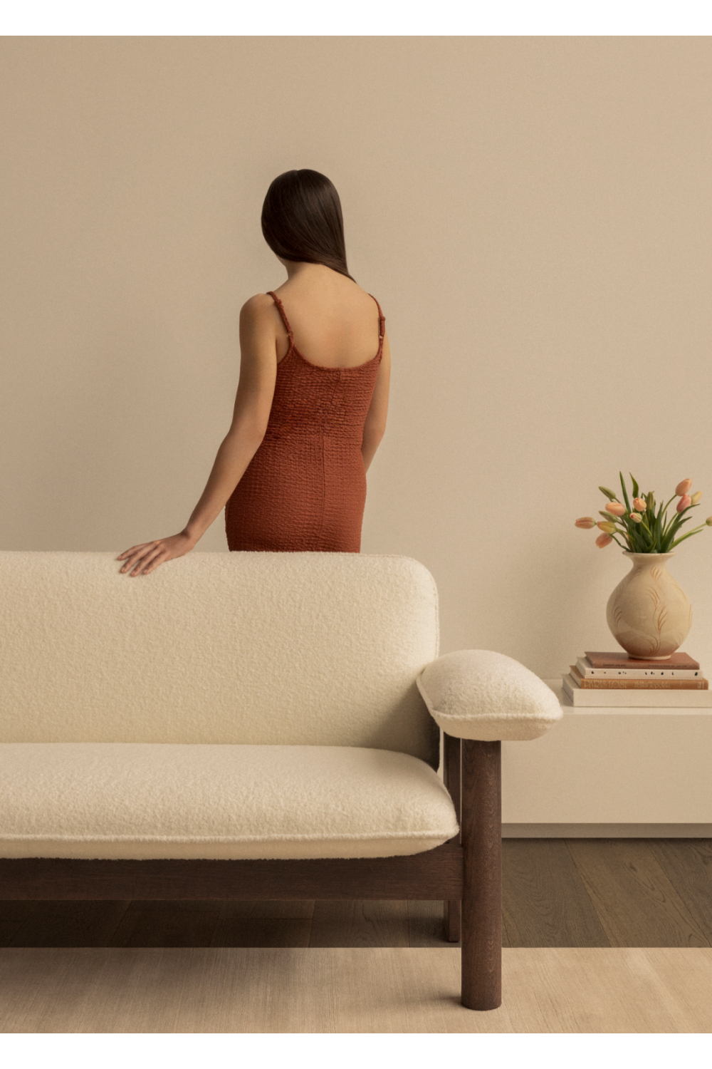   Upholstered Textile Sofa | Oroa.com