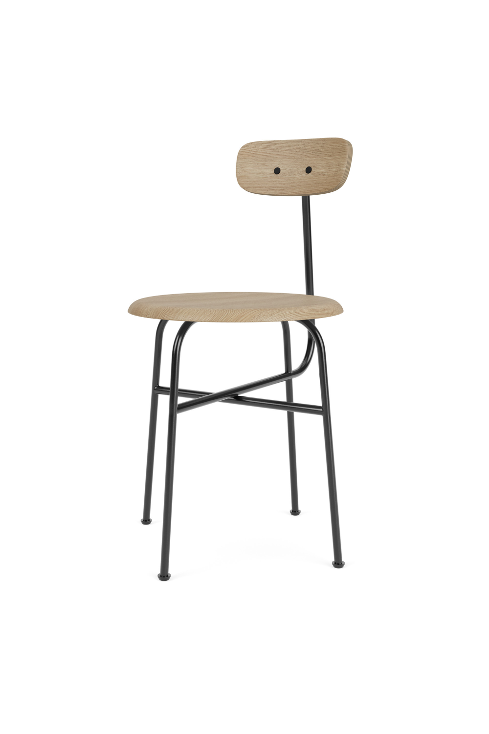   Short-Back Oak Dining Chair | Oroa.com