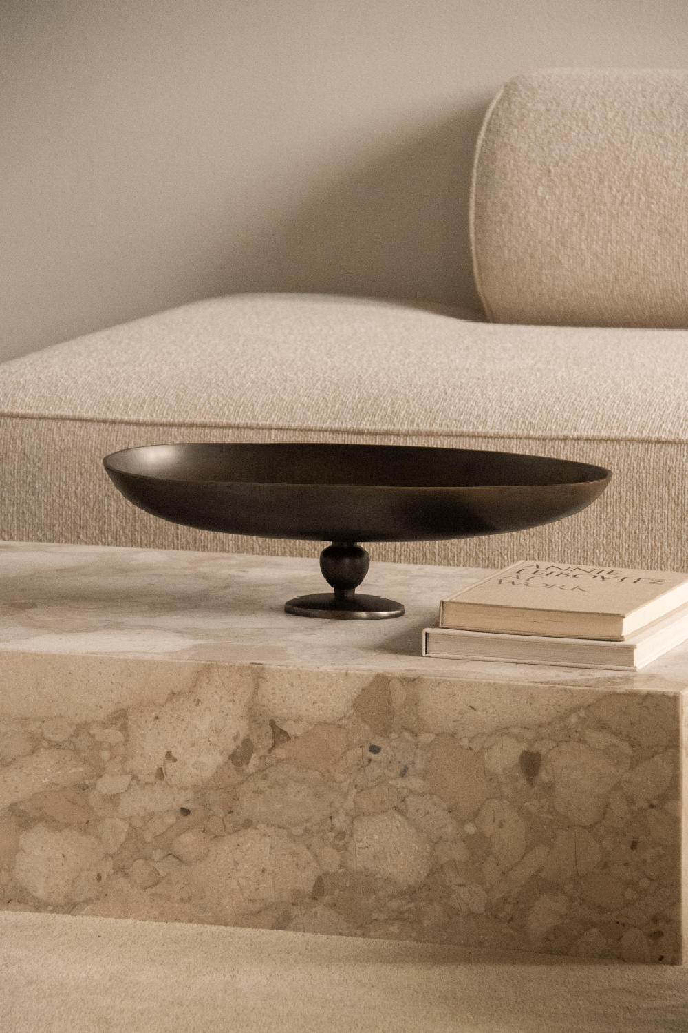   Brown Bronzed Centerpiece | Oroa.com