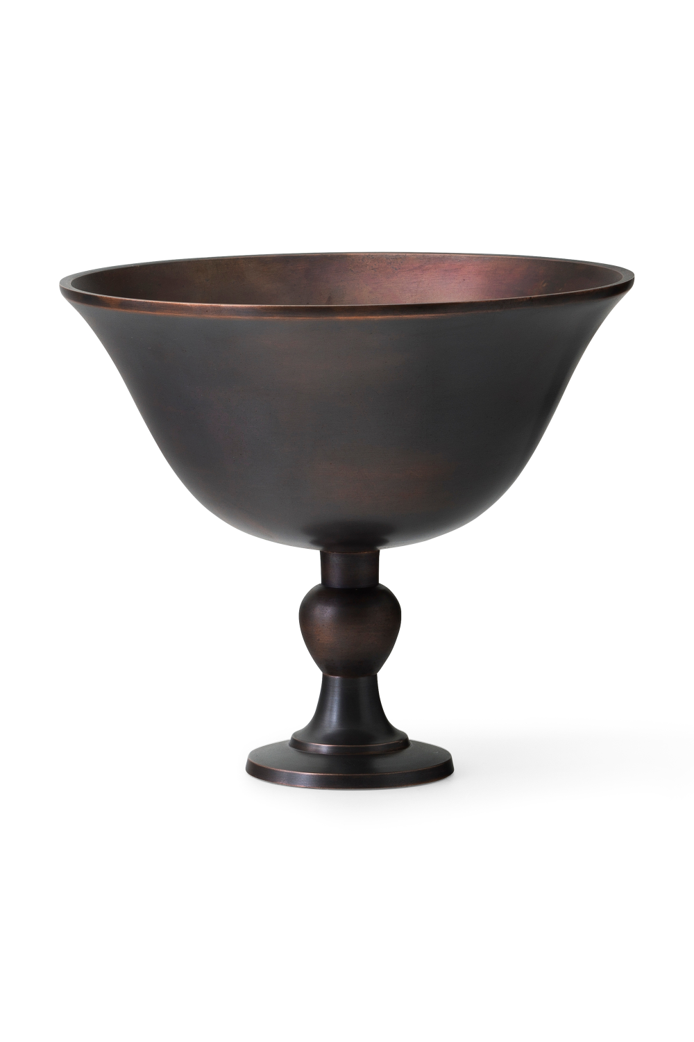   Brown Bronzed Footed Bowl | Oroa.com