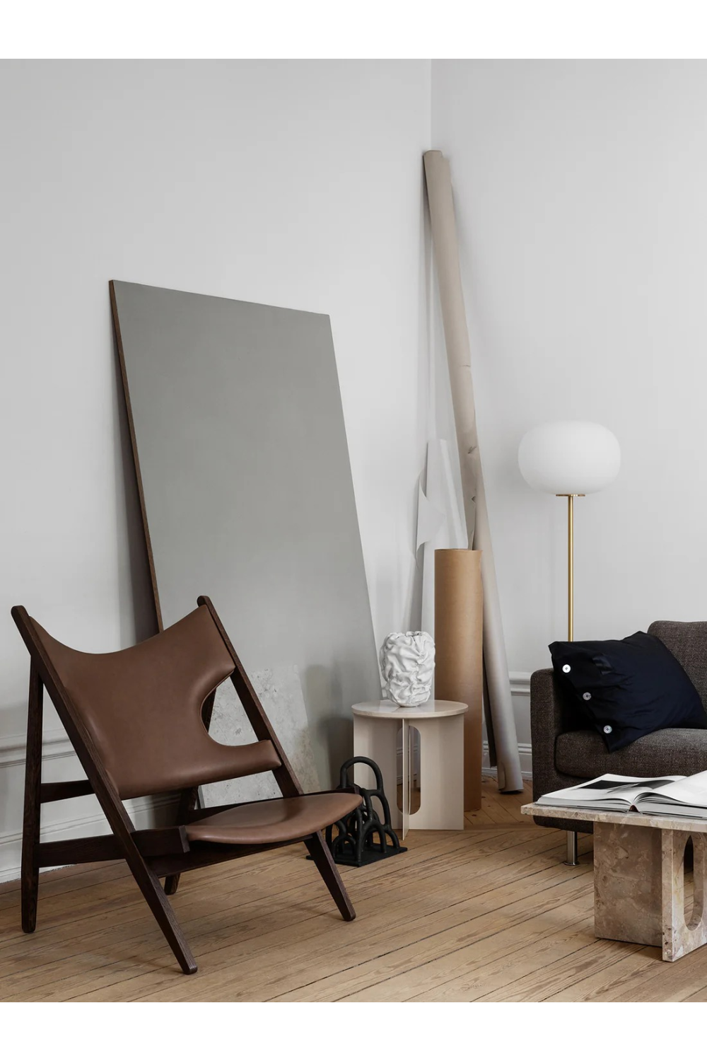   Leather Lounge Chair | Oroa.com