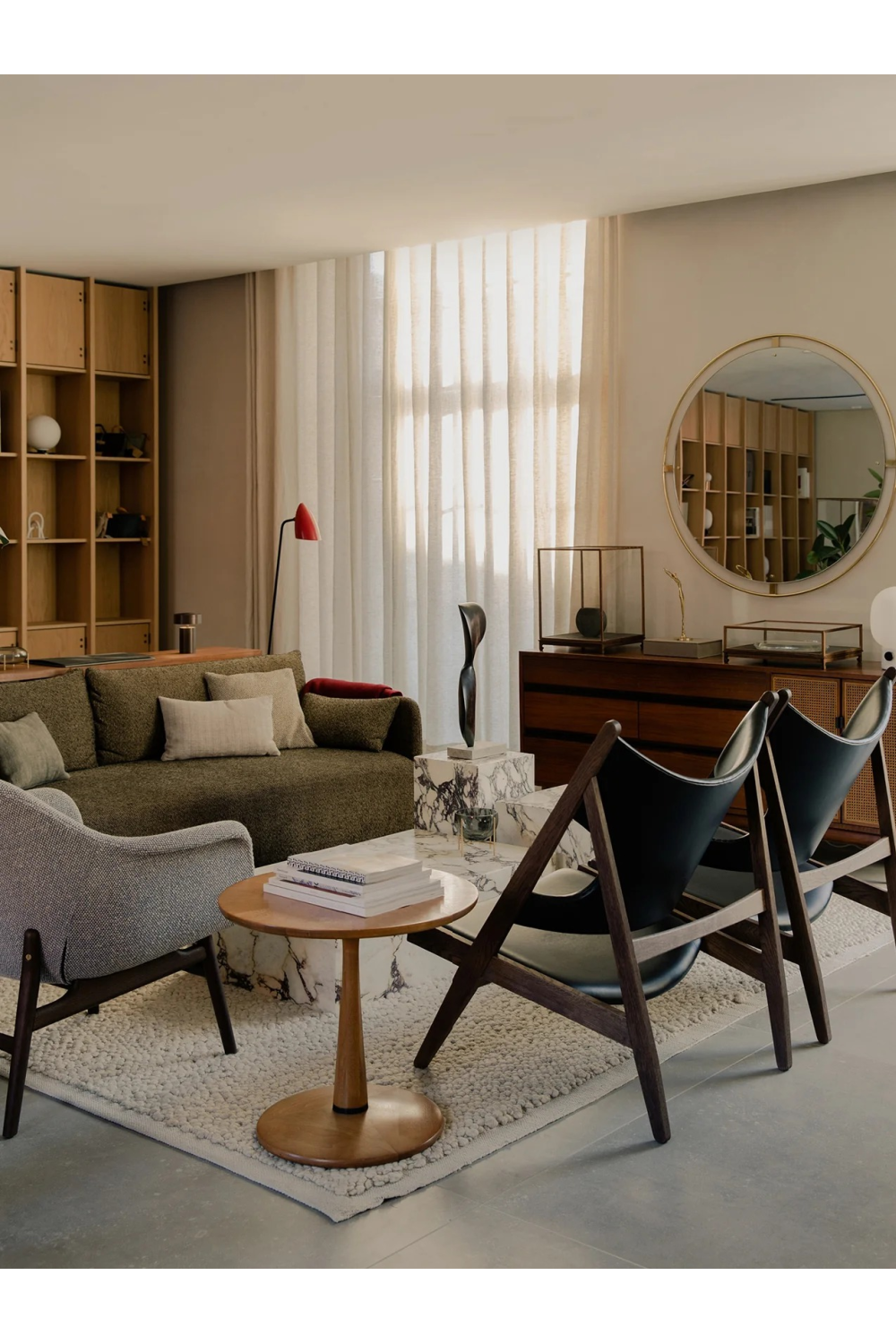   Leather Lounge Chair | Oroa.com