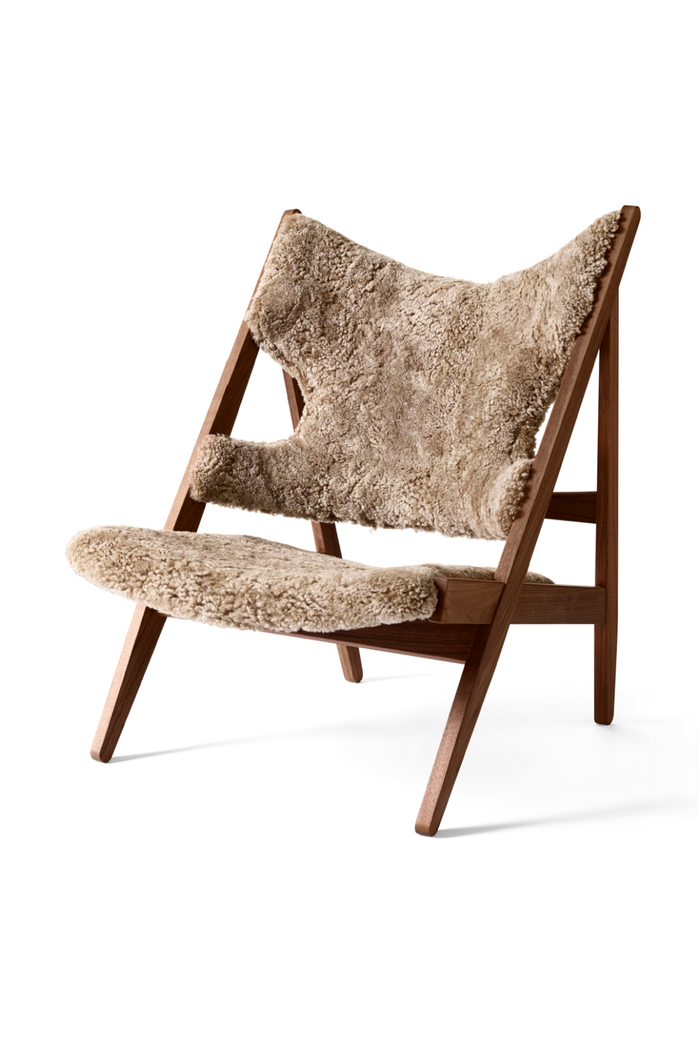   Sheepskin Lounge Chair | Oroa.com