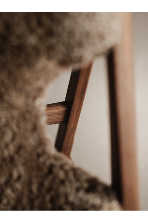   Sheepskin Lounge Chair | Oroa.com