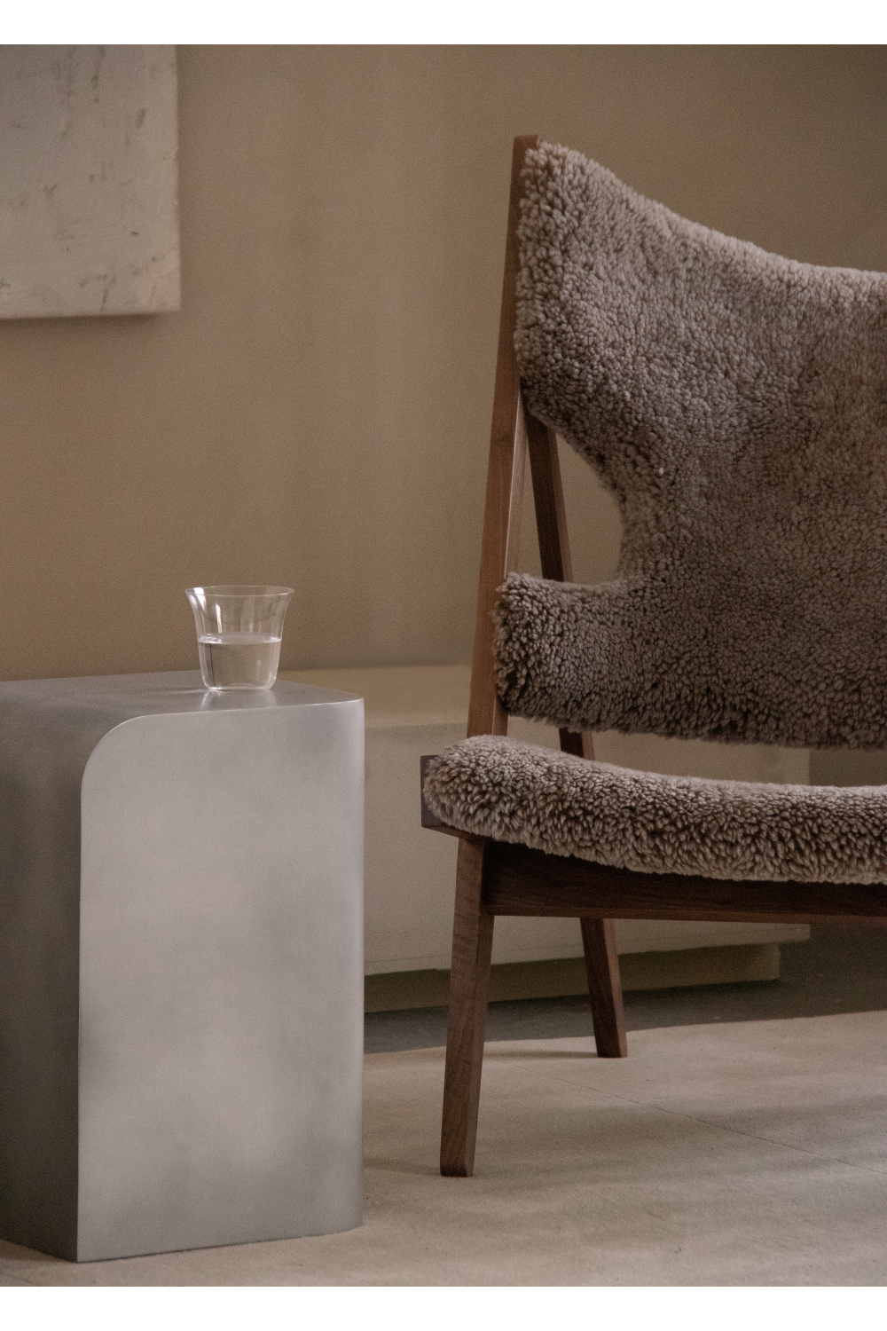   Sheepskin Lounge Chair | Oroa.com