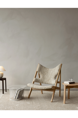   Sheepskin Lounge Chair | Oroa.com