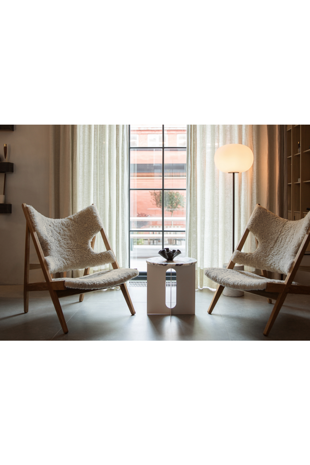   Sheepskin Lounge Chair | Oroa.com