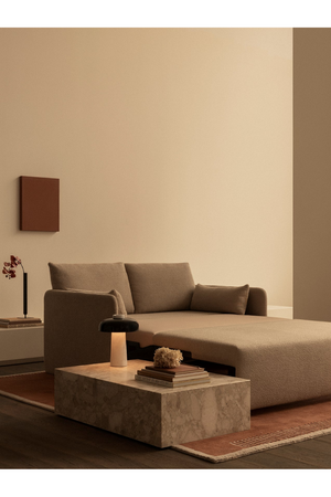  Modern Minimalist 2-Seater Sofa Bed | Oroa.com