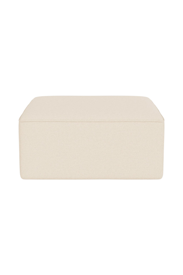 Upholstered Minimalist Pouf L | Audo Copenhagen Eave | Oroa.com