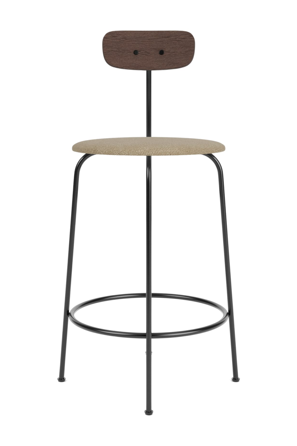   Short-Back Upholstered Seat Counter Chair | Oroa.com