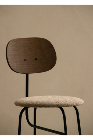   Short-Back Upholstered Seat Counter Chair | Oroa.com