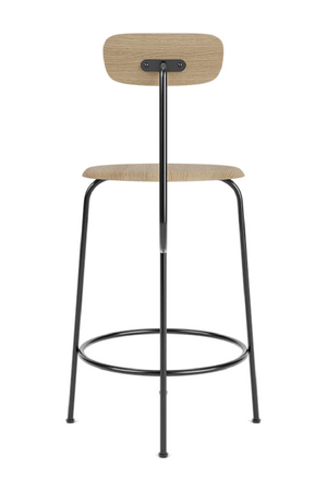   Short-Back Oak Counter Chair | Oroa.com