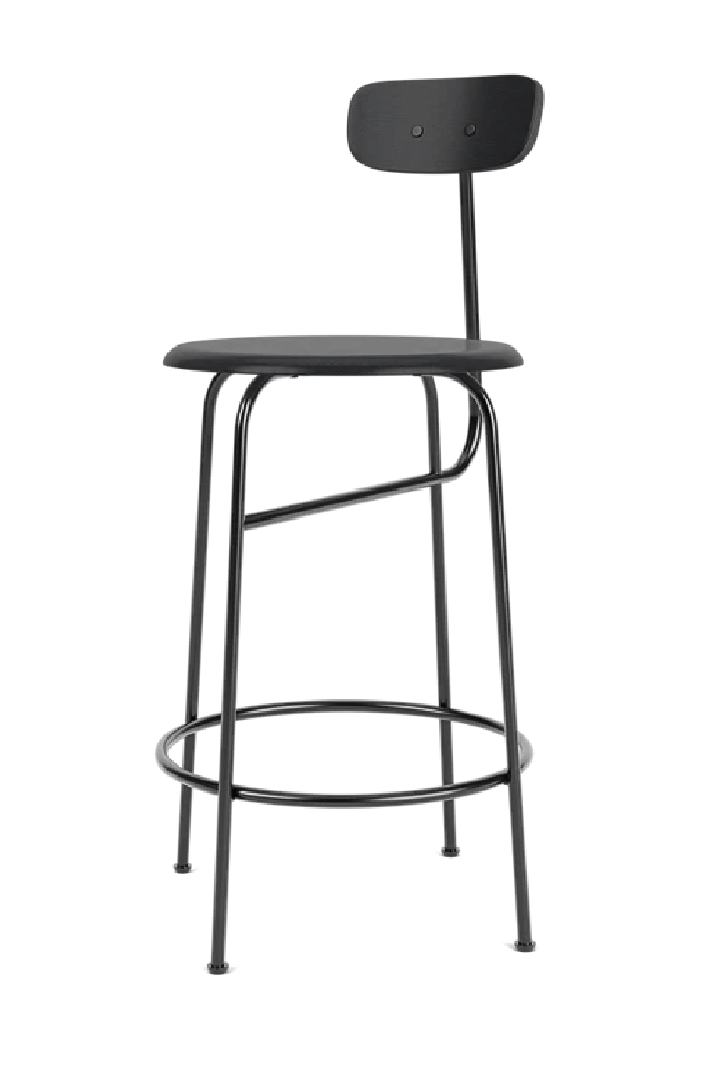   Short-Back Oak Counter Chair | Oroa.com