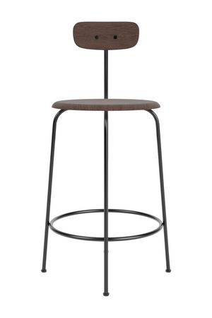   Short-Back Oak Counter Chair | Oroa.com
