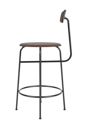   Short-Back Oak Counter Chair | Oroa.com